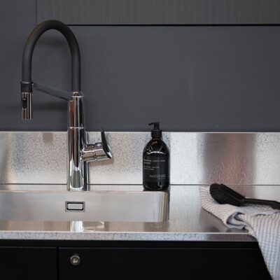 stalatex stainless steel back panel taustapaneeli panel