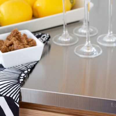 stalatex viiva streck line seven worktop close up